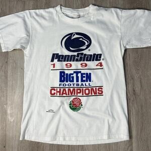 Nut Meg Penn State 1994 Rose Bowl Big 10 Champs T-Shirt Tee